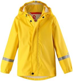 img 4 attached to 🌧️ Reima Lampi: Lightweight & Waterproof Kids' Rain Jacket - Ideal for Outdoor Adventures!