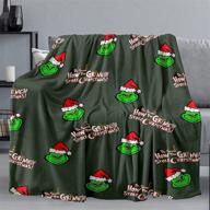 lahlvqu christmas blankets decorative lightweight textured logo