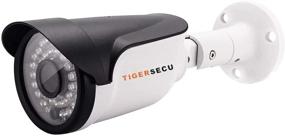 img 4 attached to Безопасностная камера TIGERSECU Super HD 1080P Hybrid 4 в 1 с переключателем OSD | Совместима с DVR TVI/CVI/AHD/D1 | Погодоустойчивое использование в помещении/на открытом воздухе | Блок питания и коаксиальный кабель продается отдельно