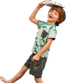 img 4 attached to BIBNice Toddler Clothes Outfits Clothing Boys' Clothing : Clothing Sets