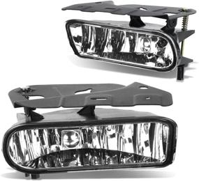 img 4 attached to DNA Motoring FL-ZTL-251-CH Clear Lens Fog Light [For 02-06 Cadillac Escalade]