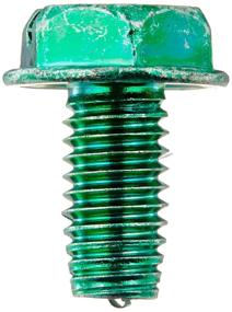 img 3 attached to Pack of 100 Slotted Hex Grounding Screws, Optimized for Solid Wire