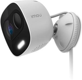 img 4 attached to 🎥 Imou LOOC Outdoor Security Camera: Wi-Fi 1080P Night Vision, Siren & LED Spotlight, Weatherproof IP65, PIR Motion Detection, Two-Way Audio