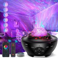 🌌 galaxy night light projector for bedroom with music speaker, timer & 10 colors skylight - star projector for adults kids, alexa & google assistant control - ideal for birthday/party/home decor логотип