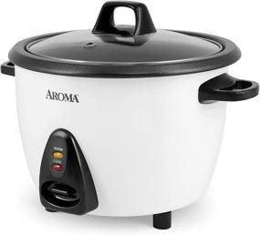 img 3 attached to Aroma Housewares ARC-360-NGP 20-Cup Pot-Style Rice Cooker & Food Steamer, White: Deliciously Efficient Cooking Companion