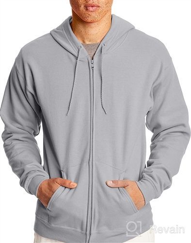 img 1 attached to 🌿 Eco-Friendly Full Zip Hanes Fleece Hoodie review by Gelin Battle