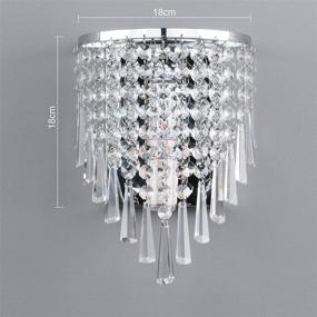 img 1 attached to Pathson Crystal Acrylic Bedroom Lighting