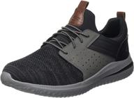 👞 review of skechers usa men's 3 0 cicada knitted: comfortable and stylish footwear for men logo