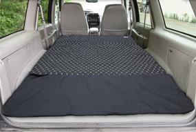img 1 attached to 🐾 Pawple Pets SUV Cargo Liner Cover - Waterproof, Non Slip, Extra Bumper Flap Protector - Universal Fit for SUVs and Cars