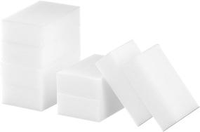 img 4 attached to 🧽 8 Pack - Premium Eraser Sponge for Floor, Wall, Furniture | Effortlessly Removes Scuffmarks, Dirt, and Stubborn Stains | Magic Cleaning Sponge