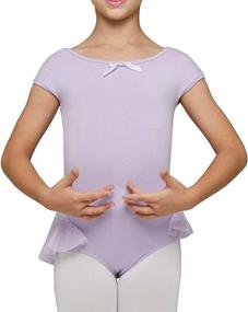 img 3 attached to MdnMd Sleeve Flutter Leotard Intermediate Sports & Fitness and Other Sports