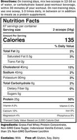 img 2 attached to 5 lb Promix Vanilla Grass-Fed Whey Protein Powder - Undenatured