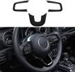 steering interior accessories wrangler 2018 2021（black） logo