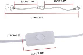 img 2 attached to Промышленное электрическое подвесное освещение от Rextin Extension - идеально подходит для ресторанов и многое другое.