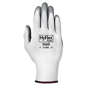 img 4 attached to Ansell 11-800-8 HyFlex Gloves - White