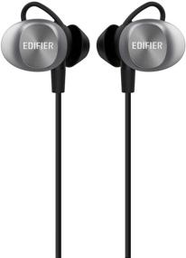 img 2 attached to 🎧 Edifier W285BT: Водонепроницаемые беспроводные спортивные наушники Bluetooth 4.2 с поддержкой AAC - Черный