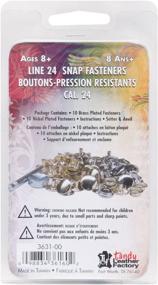 img 1 attached to 🔒 Tandy Leather Line 24 Snaps & Setter 3631-00 - Simplified DIY Snap Fasteners for Improved SEO