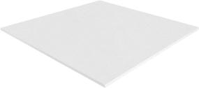 img 4 attached to 🔥 Simond Store Ceramic Fiber Insulation Board 0.47 Inch X 12 Inch X 12 Inch - High Performance Fireproof Refractory Board for Wood Stove Pizza Oven, Furnace, Kiln & Fireplace Insulation - 1 Piece