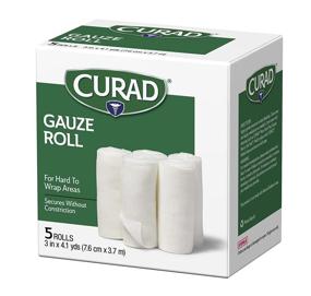 img 2 attached to CURAD Cotton Stretch Rolled Gauze