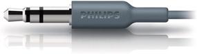 img 1 attached to 🎧 Philips SHE3590GY/28 Серые наушники внутриканальные: чистый звук в стильном дизайне.