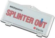 🔪 ensure safe and easy splinter removal with medipoint splinter out remover box логотип