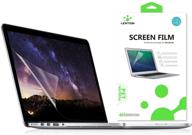 💧 lention clear screen protector for 13-inch macbook pro with retina display (late 2012 to early 2015, model a1425/a1502): hydrophobic, oleophobic, anti-scratch crystal hd film logo