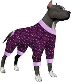 img 4 attached to 🐾 Lovinpet Upgrade Multifunctional Dog Clothes for Medium &amp; Large Dogs - Winter/Night/Travel Everyday Use, Premium Comfy Stretchy, Lightweight Design Promoting Calmness and Comfort, Delighting Dogs!