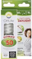 💡 enhance your lighting with ottlite 15ed12r 15w edison hd cfl swirl bulb logo