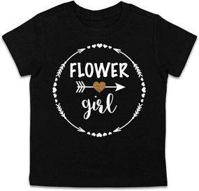 img 1 attached to Flower Girl Shirt Months Black Girls' Clothing