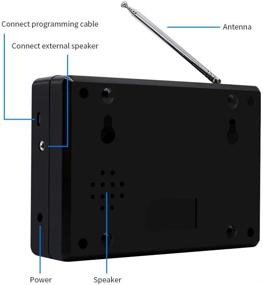 img 1 attached to 🔔 Wireless Calling System with 5 Waterproof Call Buttons and Display Receiver for Restaurant, Clinic, Nursing Home Caregiver - CallToU Patient Pager System