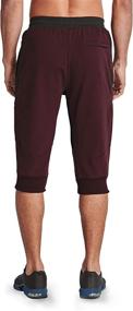 img 3 attached to 🏃 MAGCOMSEN Men's Slim Fit Training Running Workout Capri Joggers with Zipper Pockets - 3/4 Length