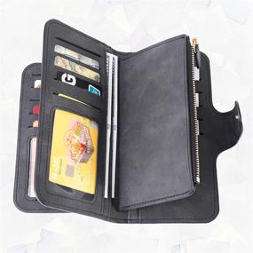 img 2 attached to INNIFER Women's Leather Wallet Organizer - Stylish Handbags & High Capacity Wallets for Women