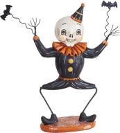 🎃 vintage retro dancing halloween figures - tabletop standing decoration (skeleton) by one holiday lane logo