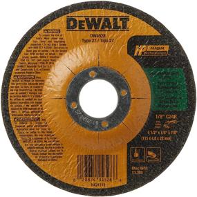 img 4 attached to 🪚 DEWALT 4-1/2 inch Cut Off Wheel for Concrete/Masonry, 4-1/2x1/8x7/8 (DW4528)