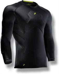 img 4 attached to 👕 SEO-Optimized: Storelli Unisex Men's Bodyshield Goalkeeper 3/4 Undershirt