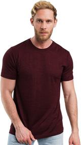 img 4 attached to Men's Merino Tech Organic Charcoal Lightweight T Shirt: Comfortable and Stylish Clothing