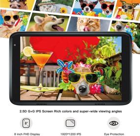 img 3 attached to 📱 8 inch AEEZO Android 10.0 Tablet - High-Resolution Display, Powerful Processor, Ample Storage, and Long Battery Life