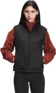 🧥 north face womens tamburello black coat/jacket/vest - women's clothing logo