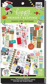 img 3 attached to 📅 me &amp; my BIG ideas Sticker Value Pack for Big Planner - The Happy Planner Scrapbooking Supplies - Holidays Theme - Multi-Color - 30 Sheets, 738 Stickers Total