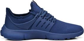 img 3 attached to 👟 Feetmat Sneakers: Lightweight and Breathable Running Shoes