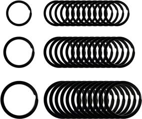 img 4 attached to 🔗 Durable Electroplated Rings Chain for Efficient Diameter Organization
