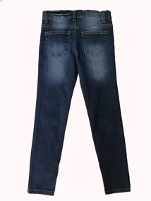 img 1 attached to 👖 Youth Mid Rise Skinny Fit Jeans for Boys with Adjustable Waistband