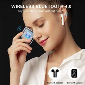 img 3 attached to 🎧 16-гигабайтный MP3-плеер Clip с Bluetooth и сенсорным экраном - спортивные часы с наушниками и HiFi потеря в качестве звука для бега - мини-портативный плеер с голосовым рекордером, электронной книгой, сенсорным дисплеем 1,5 дюйма, черный