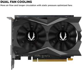 img 1 attached to 🎮 High-Performance ZOTAC Gaming GeForce GTX 1650 Super Twin Fan 4GB GDDR6 128-Bit Graphics Card for Super Compact Gaming Experience