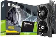 🎮 high-performance zotac gaming geforce gtx 1650 super twin fan 4gb gddr6 128-bit graphics card for super compact gaming experience logo