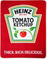 ketchup blanket sherpa covering lightweight logo