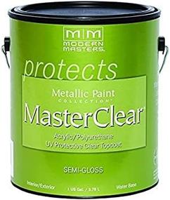 img 2 attached to 🌟 Modern Masters ME662 Clear MasterClear Protective Clear Topcoat - 1 Gallon Pack