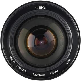 img 2 attached to Meike 12mm T2.2 Wide Angle Fixed Cinema Lens 📷 M43 MFT Mount Cameras BMPCC 4K ZCAM E2 - Manual Focus