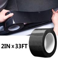🚗 universal car door edge entry guards scratch cover door sill protector 5d carbon fiber paint threshold guard bumper hood sticker protection strip - leasinder car accessories for most cars logo