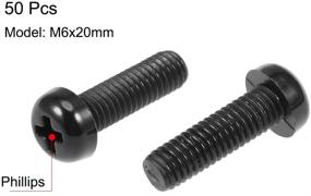 img 2 attached to 🔩 Reliable and Efficient Uxcell M6X20Mm Threaded Phillips Machine: Your Go-To Solution for Precision Assembly